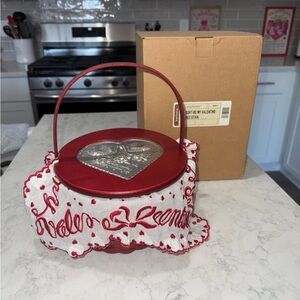 Longaberger Be My Valentine Basket Combo Set